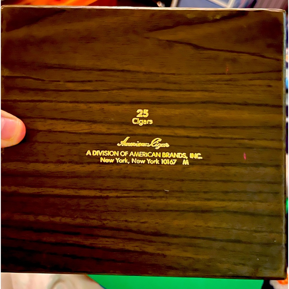 La Corona #400 Dark Cigar Box Vintage